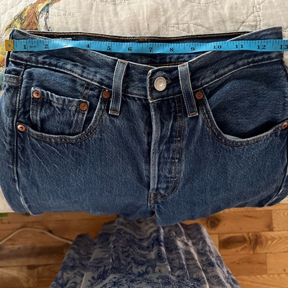 Levi’s Button-Up Skinny Denim Jeans – Size 24, 100% Cotton - Picture 8 of 9